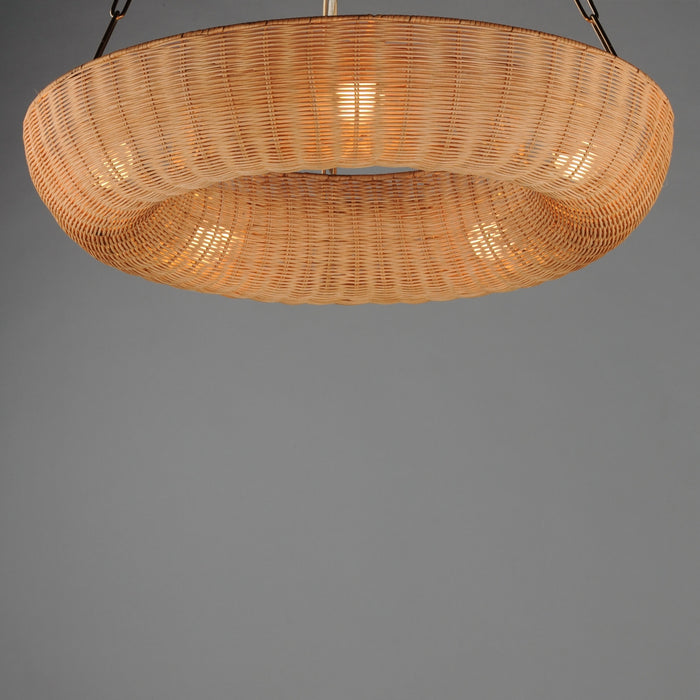 Myhouse Lighting Maxim - 14313NANAB - Five Light Pendant - Bower - Natural Aged Brass