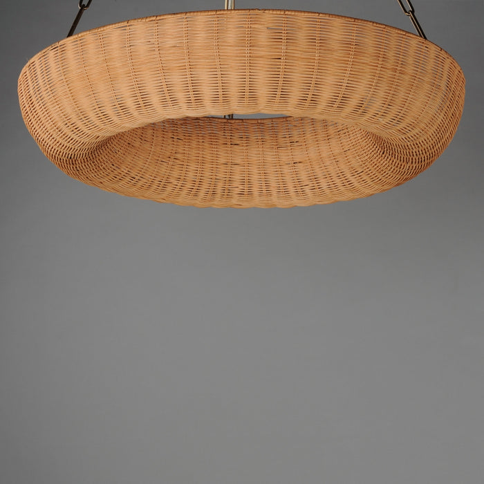 Myhouse Lighting Maxim - 14313NANAB - Five Light Pendant - Bower - Natural Aged Brass