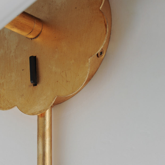 Myhouse Lighting Maxim - 18050MWGL - One Light Wall Sconce - Primrose - Gold Leaf