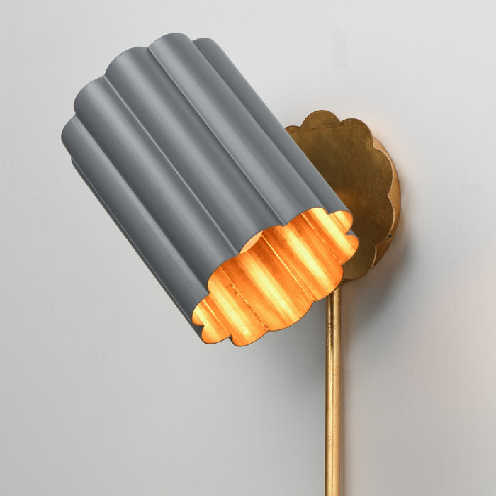 Myhouse Lighting Maxim - 18050DGGL - One Light Wall Sconce - Primrose - Gold Leaf