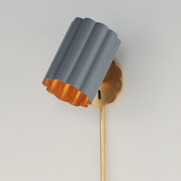 Myhouse Lighting Maxim - 18050DGGL - One Light Wall Sconce - Primrose - Gold Leaf