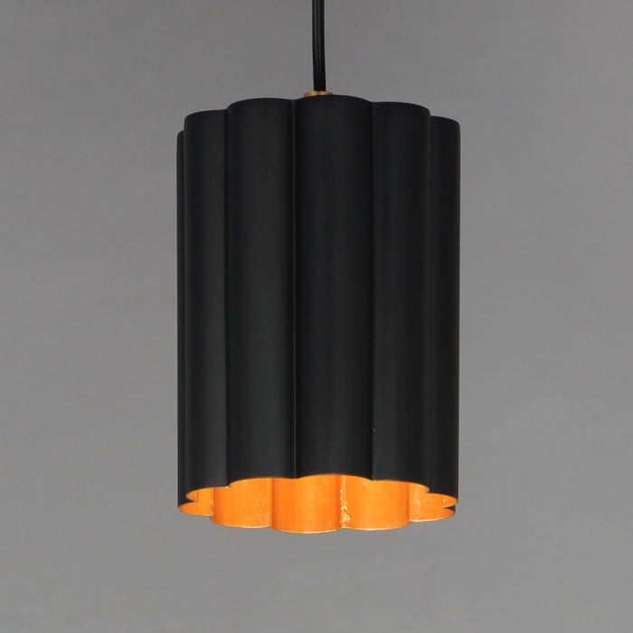 Myhouse Lighting Maxim - 18054BKGL - One Light Pendant - Primrose - Gold Leaf
