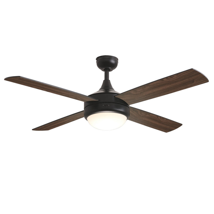 Myhouse Lighting Maxim - 88784BK - 52" Ceiling Fan - Quattro - Black