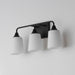 Myhouse Lighting Maxim - 12883SWBK - Three Light Bath Vanity - Hudson - Black