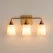 Myhouse Lighting Maxim - 12883SWNAB - Three Light Bath Vanity - Hudson - Natural Aged Brass