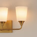 Myhouse Lighting Maxim - 12883SWNAB - Three Light Bath Vanity - Hudson - Natural Aged Brass