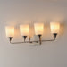 Myhouse Lighting Maxim - 12884SWSN - Four Light Bath Vanity - Hudson - Satin Nickel