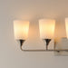Myhouse Lighting Maxim - 12884SWSN - Four Light Bath Vanity - Hudson - Satin Nickel