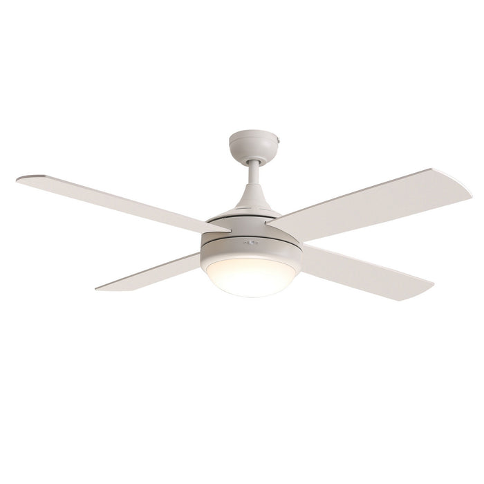 Myhouse Lighting Maxim - 88784MW - 52" Ceiling Fan - Quattro - Matte White