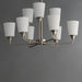 Myhouse Lighting Maxim - 12879SWSN - Nine Light Chandelier - Hudson - Satin Nickel