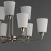 Myhouse Lighting Maxim - 12879SWSN - Nine Light Chandelier - Hudson - Satin Nickel