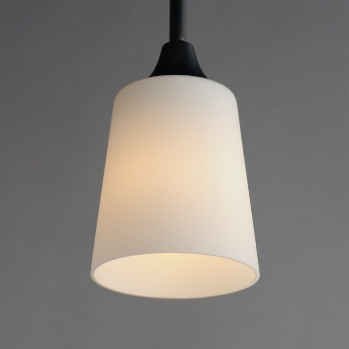 Myhouse Lighting Maxim - 92880SWBK - One Light Pendant - Hudson - Black