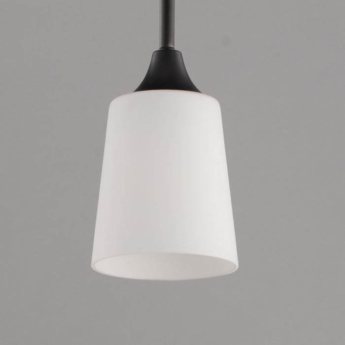 Myhouse Lighting Maxim - 92880SWBK - One Light Pendant - Hudson - Black