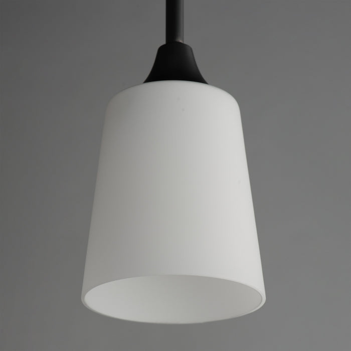 Myhouse Lighting Maxim - 92880SWBK - One Light Pendant - Hudson - Black