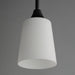 Myhouse Lighting Maxim - 92880SWBK - One Light Pendant - Hudson - Black