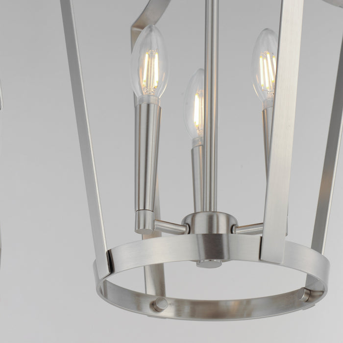 Myhouse Lighting Maxim - 10423SN - Three Light Pendant - Arden - Satin Nickel