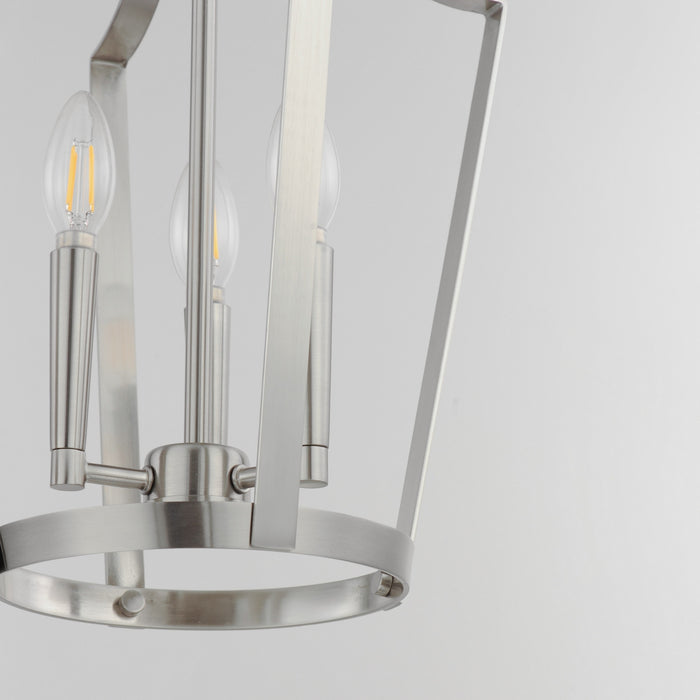 Myhouse Lighting Maxim - 10423SN - Three Light Pendant - Arden - Satin Nickel