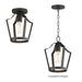 Myhouse Lighting Maxim - 10421BK - One Light Pendant / Semi-Flush - Arden - Black