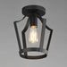 Myhouse Lighting Maxim - 10421BK - One Light Pendant / Semi-Flush - Arden - Black