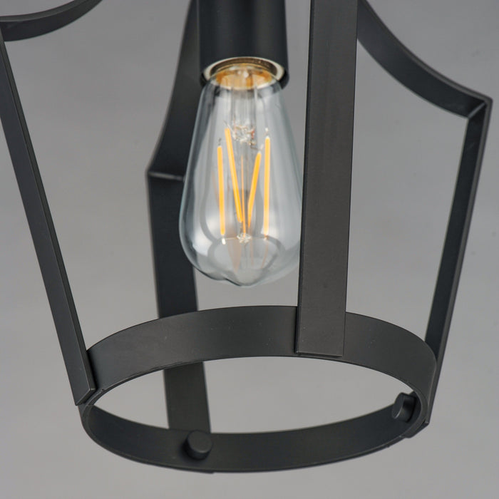 Myhouse Lighting Maxim - 10421BK - One Light Pendant / Semi-Flush - Arden - Black