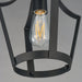 Myhouse Lighting Maxim - 10421BK - One Light Pendant / Semi-Flush - Arden - Black