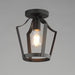 Myhouse Lighting Maxim - 10421BK - One Light Pendant / Semi-Flush - Arden - Black