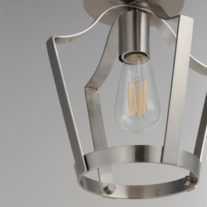 Myhouse Lighting Maxim - 10421SN - One Light Pendant / Semi-Flush - Arden - Satin Nickel