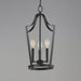 Myhouse Lighting Maxim - 10423BK - Three Light Pendant - Arden - Black