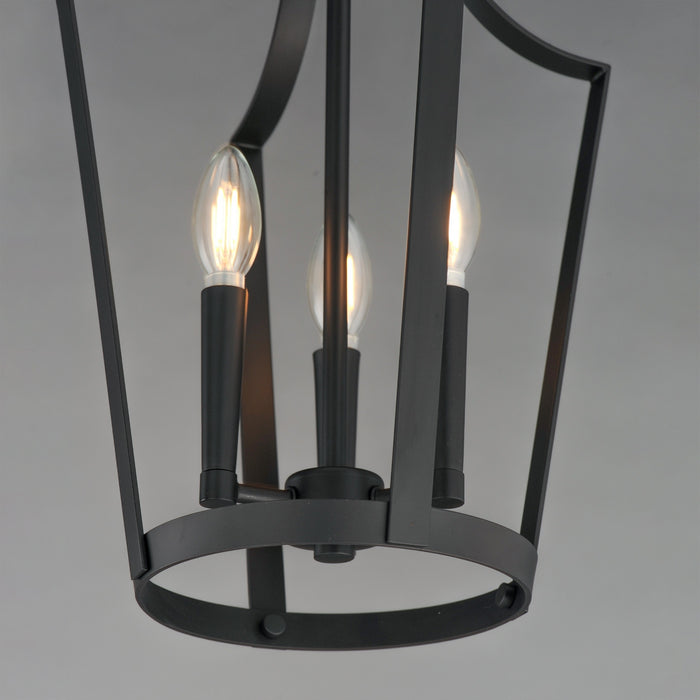 Myhouse Lighting Maxim - 10423BK - Three Light Pendant - Arden - Black