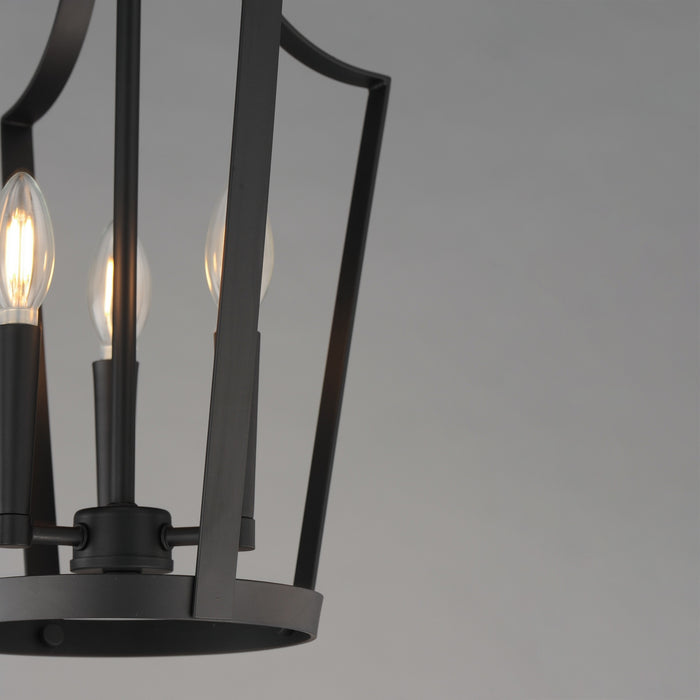 Myhouse Lighting Maxim - 10423BK - Three Light Pendant - Arden - Black