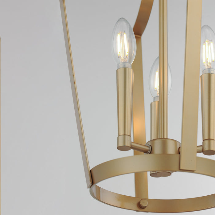 Myhouse Lighting Maxim - 10423NAB - Three Light Pendant - Arden - Natural Aged Brass