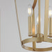 Myhouse Lighting Maxim - 10423NAB - Three Light Pendant - Arden - Natural Aged Brass