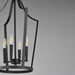 Myhouse Lighting Maxim - 10424BK - Four Light Pendant - Arden - Black