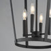 Myhouse Lighting Maxim - 10424BK - Four Light Pendant - Arden - Black