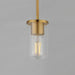 Myhouse Lighting Maxim - 90281CLSBR - One Light Pendant - Lateral - Satin Brass