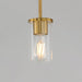 Myhouse Lighting Maxim - 90281CLSBR - One Light Pendant - Lateral - Satin Brass