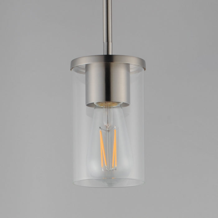 Myhouse Lighting Maxim - 90281CLSN - One Light Pendant - Lateral - Satin Nickel