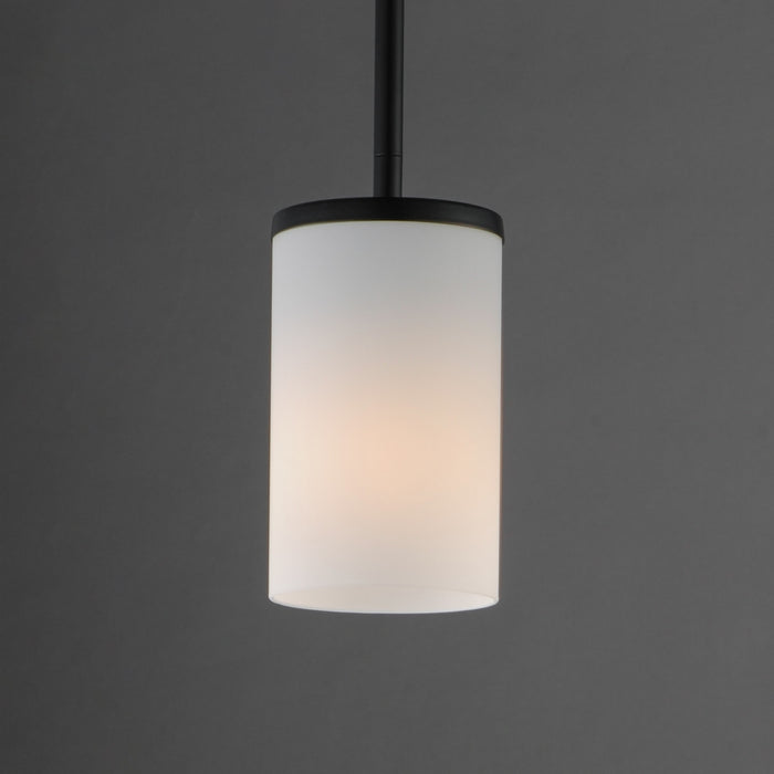 Myhouse Lighting Maxim - 90281SWBK - One Light Pendant - Lateral - Black