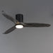 Myhouse Lighting Maxim - 88830WTBKGWD - 52" Ceiling Fan - Woodwind - Black