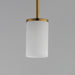 Myhouse Lighting Maxim - 90281SWSBR - One Light Pendant - Lateral - Satin Brass