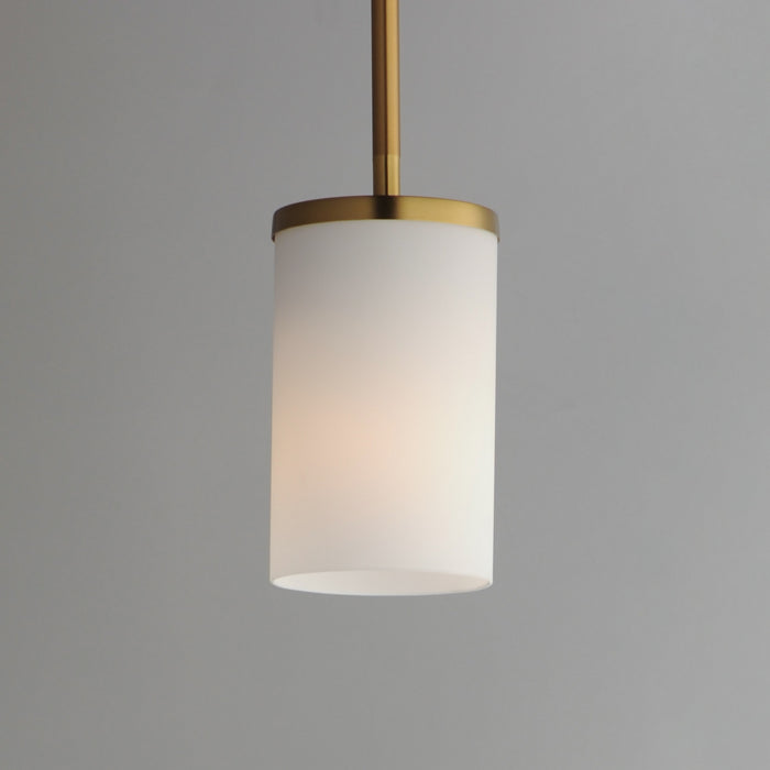 Myhouse Lighting Maxim - 90281SWSBR - One Light Pendant - Lateral - Satin Brass