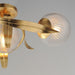 Myhouse Lighting Maxim - 28717CRGL - Three Light Flush Mount - Firenze - Gold Leaf