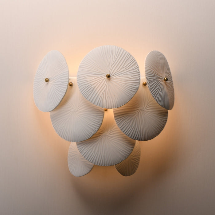 Myhouse Lighting Maxim - 12820WTNAB - One Light Wall Sconce - Isla - Natural Aged Brass
