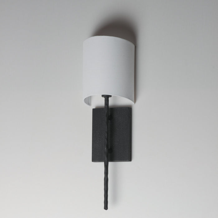 Myhouse Lighting Maxim - 21840WTBS - One Light Wall Sconce - Martel - Blacksmith