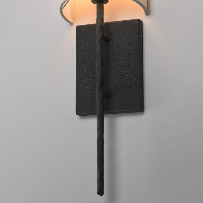 Myhouse Lighting Maxim - 21840WTBS - One Light Wall Sconce - Martel - Blacksmith