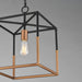 Myhouse Lighting Maxim - 28621BKWBR - One Light Pendant - SoHo - Black/Weathered Brass