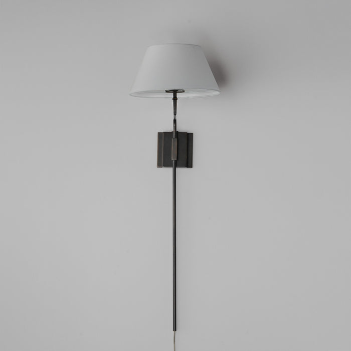 Myhouse Lighting Maxim - 18410OFANB - One Light Wall Sconce - Dunbridge - Antique Bronze