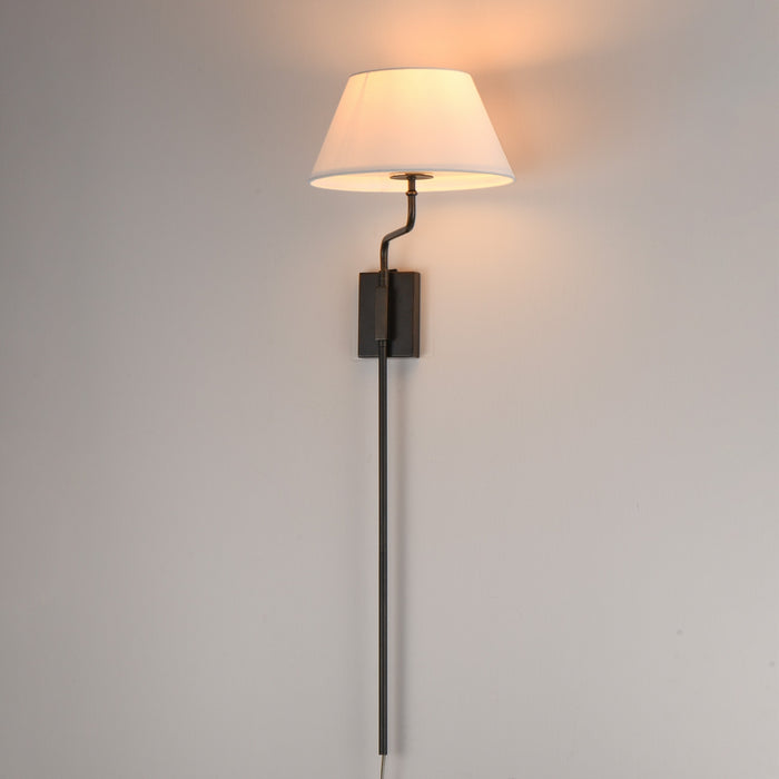 Myhouse Lighting Maxim - 18410OFANB - One Light Wall Sconce - Dunbridge - Antique Bronze
