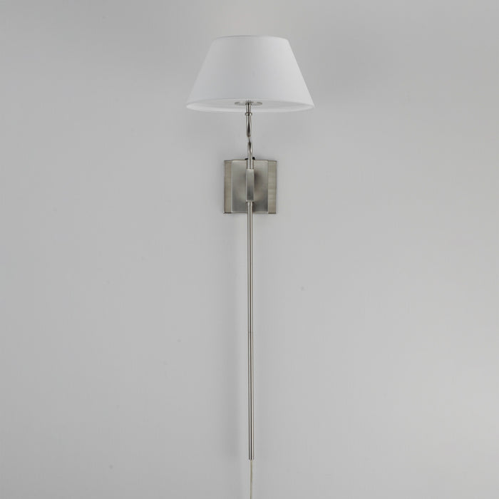 Myhouse Lighting Maxim - 18410OFPN - One Light Wall Sconce - Dunbridge - Polished Nickel