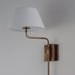 Myhouse Lighting Maxim - 18410OFWBR - One Light Wall Sconce - Dunbridge - Weathered Brass